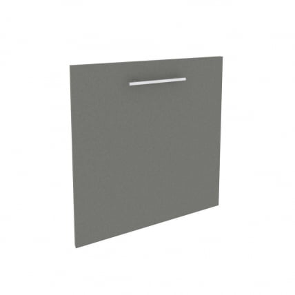 Фасад тумбы низкий - правый ФИТ МН-ФТН (Р) Металлик / FIT MN-FTN (R)_0