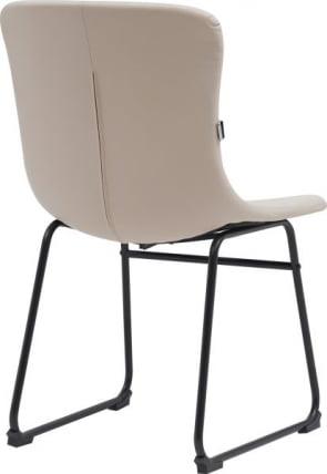 Кресло для посетителей Еверпроф Експо CФ Экокожа Бежевый / Everprof Expo CF_5