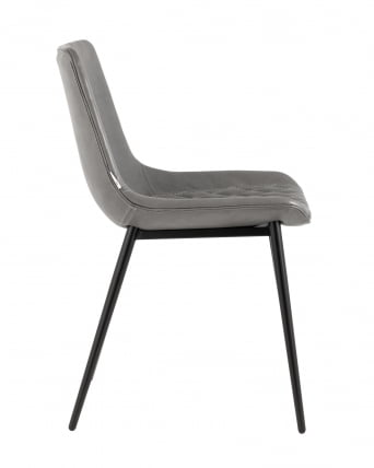 Стул Деймон экокожа Серый_3