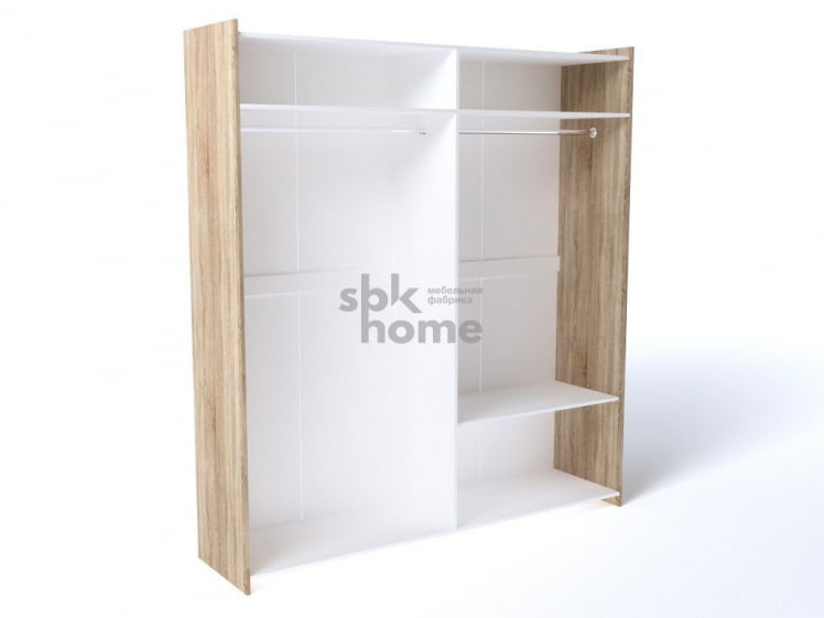 Шкаф 4-х дверный, Магнолия (2048*550*2280) Бардолино, 10813_1