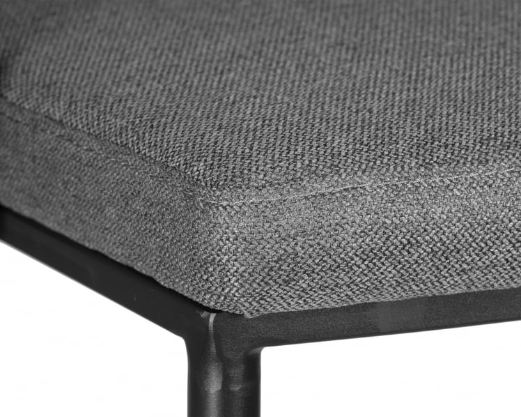 Стул барный ДОБРИН АМЕЛИА (серая ткань (Ф-48), темно-серый винтажный ПУ (МФ-12)) / DOBRIN AMELIA (F-48), PU (MF-12))_6