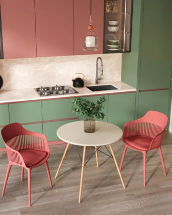 Стол Еамес ДСВ НЕВ Д80 бежевый / Eames DSW NEW D80_10