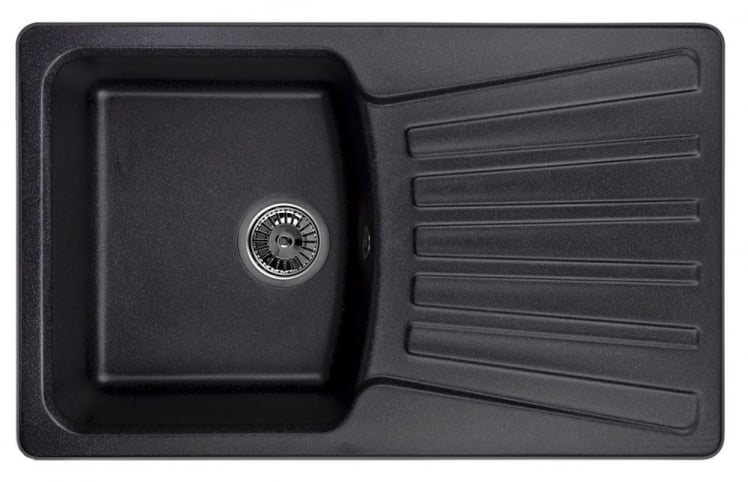 Кухонная мойка ГРАНУЛА 8001 Черный / GRANULA_0