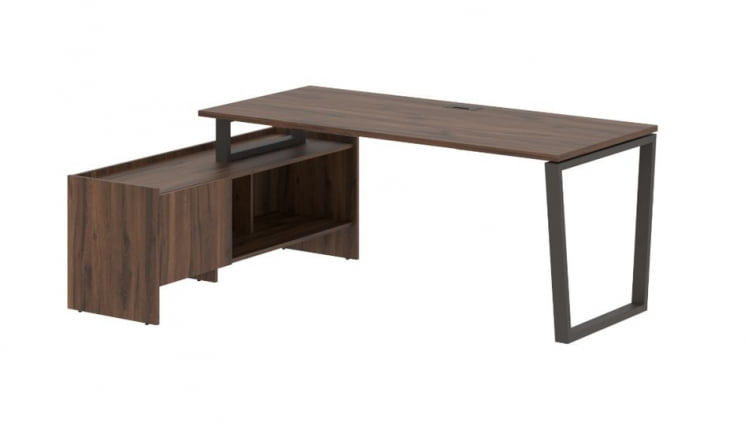 Стол с тумбой ЕДИС ЕВCТ 19814 Дуб Денвер темный Мокко / EDIS EVCT_0