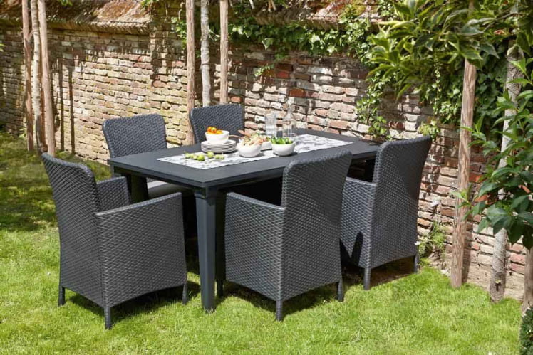 Стол ФУТУРА графит / FUTURA_1