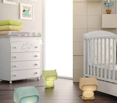 Комод Микуна Свеет Беар пеленальный Б-970 вхите матрасик старс грей / Micuna Sweet Bear B-970 white stars grey_2