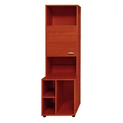 Стеллаж с тумбой под системный блок и дверкой Модул 3 Яблоня СМД.01/СМД.03 / Modul_0