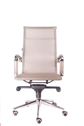 Кресло руководителя Опера М сетка Золотой / Opera M_1