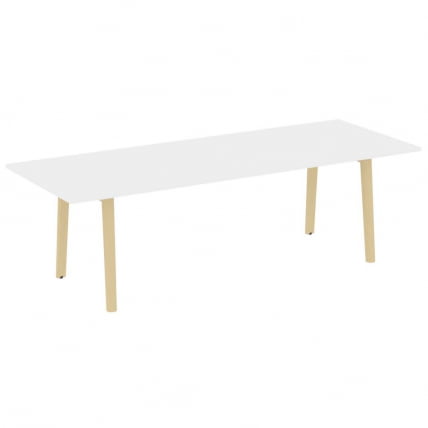 Стол переговорный ОНИКС ВООД ОВ.ПРГ-25 Белый Бриллиант/Светлый / ONIX WOOD OW.PRG-25_0