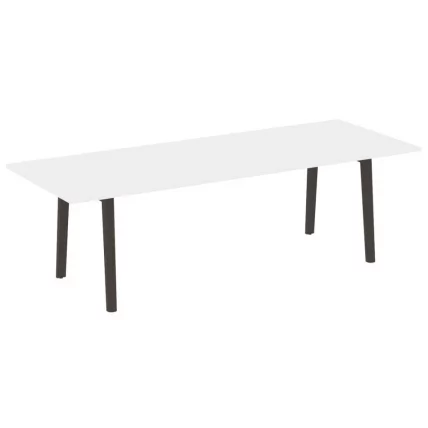 Стол переговорный ОНИКС ВООД ОВ.ПРГ-25 Белый Бриллиант/Темный / ONIX WOOD OW.PRG-25_0