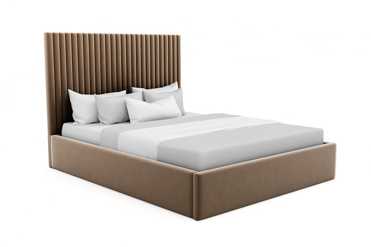 Кровать Савона 80кс200 велюр Севен 115 / Savona 80x200 Seven_11