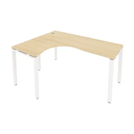 Стол письменный МЕТАЛ СЙСТЕМ БП.СА-4 Л Акация/Белый / METAL SYSTEM_0