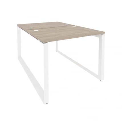 Рабочая станция на О-образном м/к ОНИКС О.МО-Д.РС-2.1.7 Дуб Аттик/Белый / ONIX O.MO-D.RS-2.1.7_0