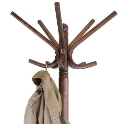 Вешалка напольная В 8Н Средне-коричневый_4