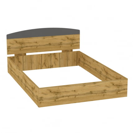 Кровать Алиса(Л7)1447х798х2063(ДВ-Графит) / Алиса(L7)1447х798х2063(ДВ-Графит)_0