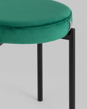 Табурет Рио велюр Зеленый_2