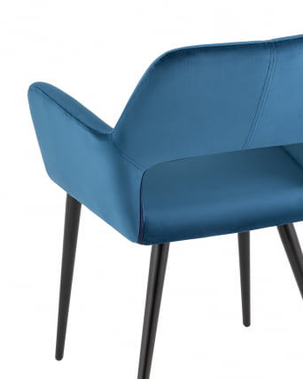 Стул Денди велюр Синий_6