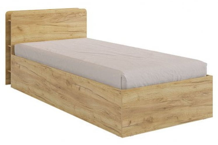 Каркас кровати Юниор 90х200 см СМУ-02 дуб крафт золотой / SMU-02_2