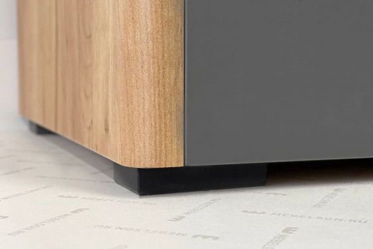 Шкаф трехдверный Адам МСА-04 дуб крафт золотой/графит / MSA-04_8