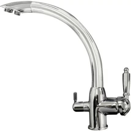 Смеситель Кухонный Зигмунд анд Штаин 1500 Нерж.Полир / Zigmund and Shtain_0