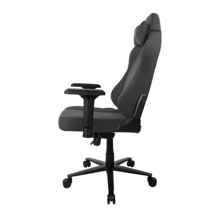 Геймерское кресло Ароззи Примо Вовен Фабриc Блаcк Голд лого / Arozzi Primo Woven Fabric Black Gold logo_7