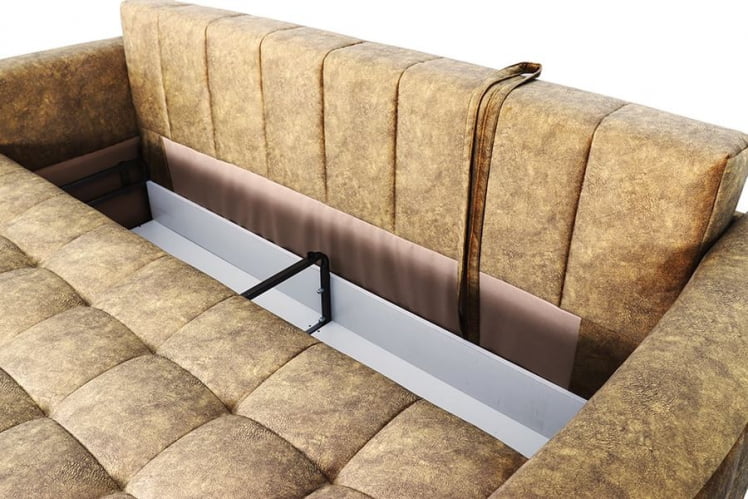 Диван-кровать Бремен 1 Стандарт Аликанте горчица_6