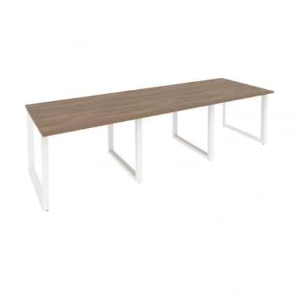 Стол переговорный (3 столешницы) ОНИКС О.МО-ПРГ-3.1 Дуб Аризона/Белый / ONIX O.MO-PRG-3.1_0