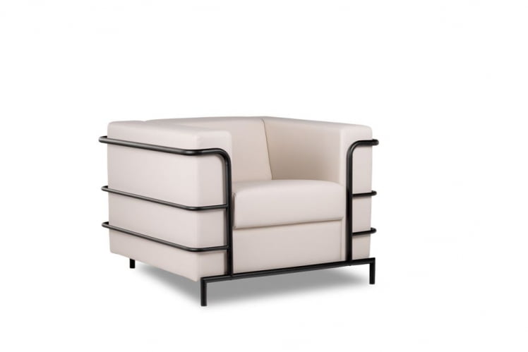 Кресло Аполло 2.0 (1Д) Кремово-белый Еуролине 9100 / Euroline_0