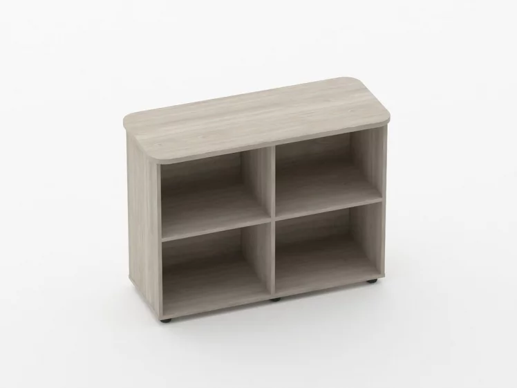 Тумба приставная к столу Глассй 3.18.101 Дуб сантана светлый / Glassy_0