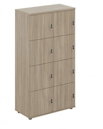 Локер 8 ячеек Сигма СГ.819.ОД.ОД Дуб темный / Sigma SG.819.OD.OD_0