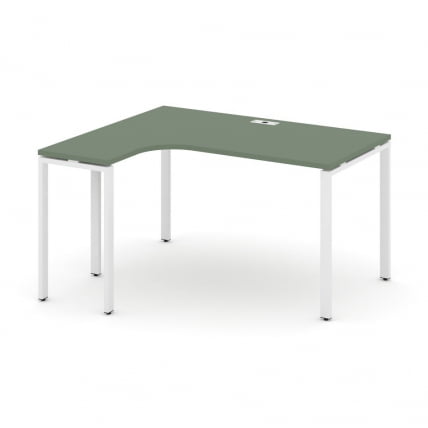 Стол эргономичный левый CОНCЕПТ CН.ОСА-002(Л) Кобо Белый / CONCEPT CN.OSA-002(L)_0