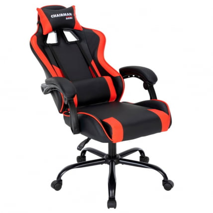 Кресло геймерское CХАИРМАН ГАМЕ 41 Черный/красный / CHAIRMAN GAME_2