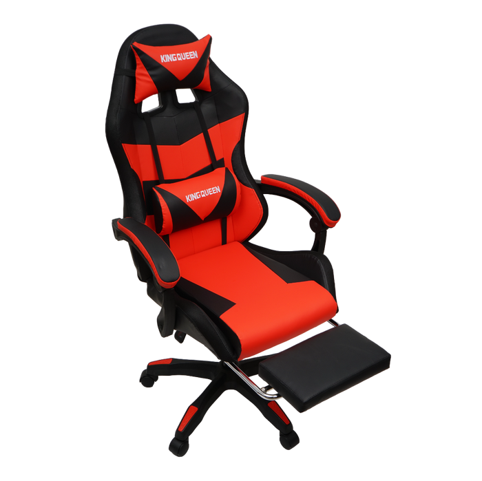 Кресло 1209 КИНГКУЕЕН, цвет черный/красный с подсветкой, 1209-блаcк-ред-масс-лед / KINGQUEEN, 1209-black-red-mass-led_3