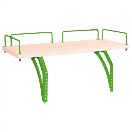 Полка задняя к столу Полка_з 1/750 (Полка_з 7/750) Клен Зеленый / Polka_z (Polka_z_0