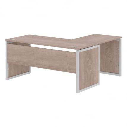 Стол письменный угловой левый КСТЕН-КП КСКПCТ 1615 Л Дуб Сонома Серый / XTEN-QP XQPCT L_0