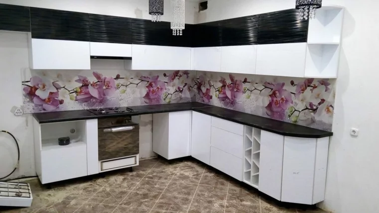 Глянцевый фартук (КОМПОЗИТ) КМ 47 / KM_8