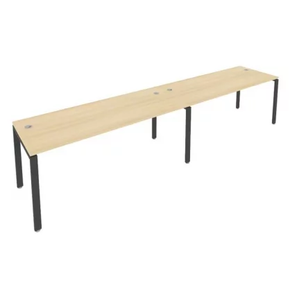 Рабочая станция на 2 раб.места Метал Сйстем Б.СМ-2.5 Акация/Антрацит / Metal System_0