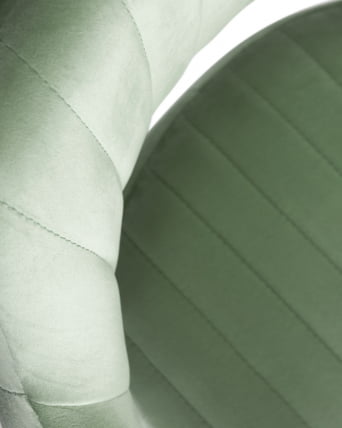 Стул барный ДОБРИН CХАРЛЙ Пудрово-мятный велюр МДЖ9-87 / DOBRIN CHARLY MJ9-87_7