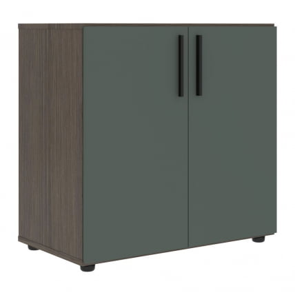 Шкаф с глухими малыми дверьми ВЕЛИОН ВЛCС 80.1 Нефрит Дуб Сильвер / VELION VLCS_0