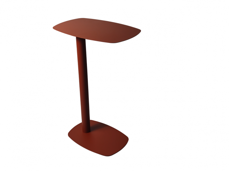 Журнальный столик Еанна Л металл красный / Eanna L_1