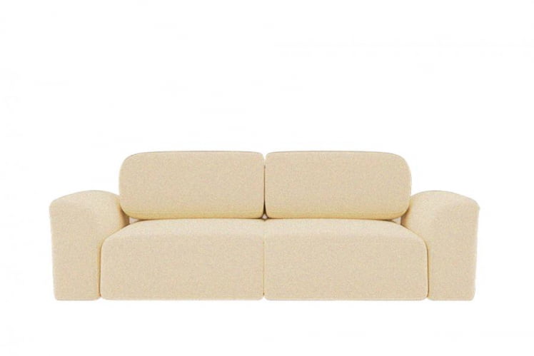 Диван прямой Сольхейм (Берхоусе) Цвет фасада: Кемел рогожка; Тип: Прямой; Материал фасада: Микророгожка / (Berhouse)_0