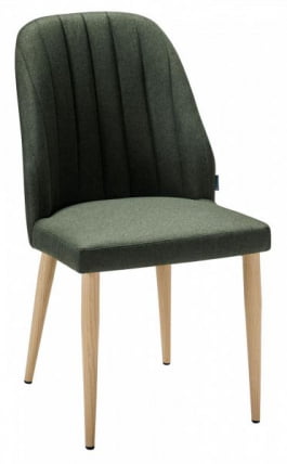 Стул Ален темно-зеленый/нат.дуб / Alen_0
