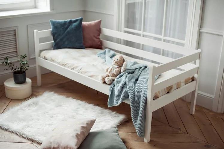 Кровать детская РооРоом ВК-11 Белая / RooRoom VK-11_3