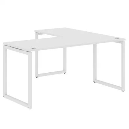 Стол угловой левый КСТЕН-К КСКCТ 1615 Л Белый / XTEN-Q XQCT L_0