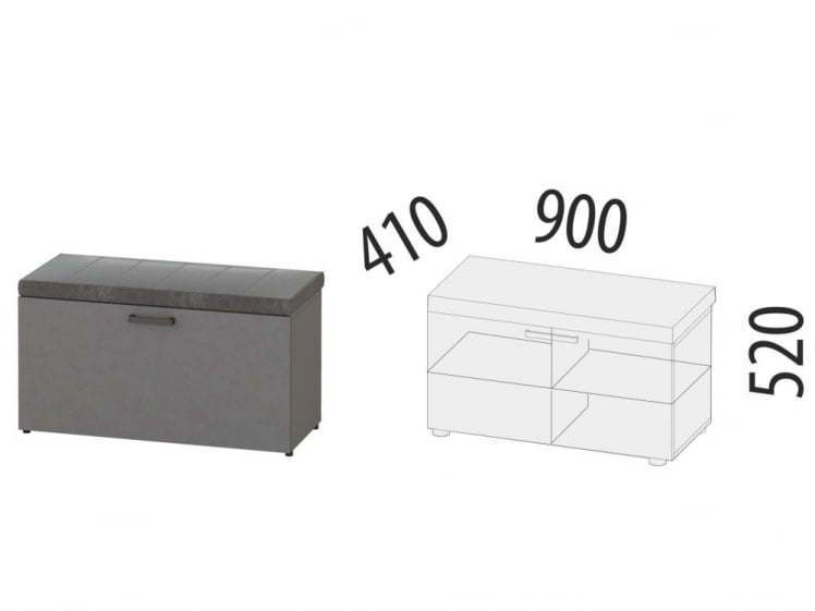 Банкетка Денвер 401.43_1