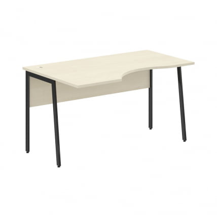 Стол эргономичный левый ИМАГО Плус СА-2П(Л) Клен Антрацит / IMAGO Plus СА-2P(Л)_0