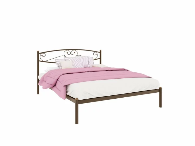 Кровать Каролина 1600х1900 Коричневая_0