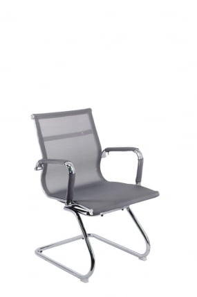 Кресло для посетителей Опера CФ сетка Серый / Opera CF_1