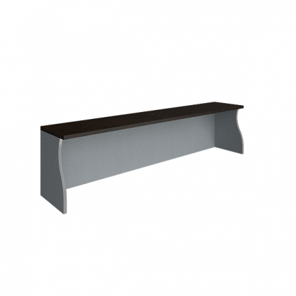 Надставка на стол Рива А.НС-4 Венге/Металлик / Riva_0