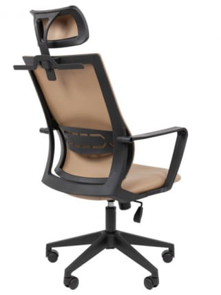 Кресло руководителя Чаирман 545 экокожа Бежевый / Chairman_8